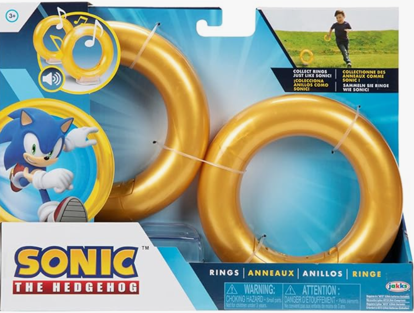 Sonic The Hedgedog Rings w/ SFX 41698 — image 1