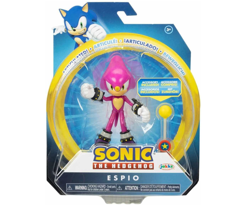 Sonic The Hedgehog Basic Action Figure 4-Inch - Espio 41431/41440 — image 1