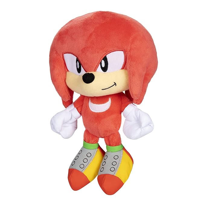 Sonic The Hedgehog Basic Plush 9inch - Knuckles 40937/42074 - Colorland Toys
