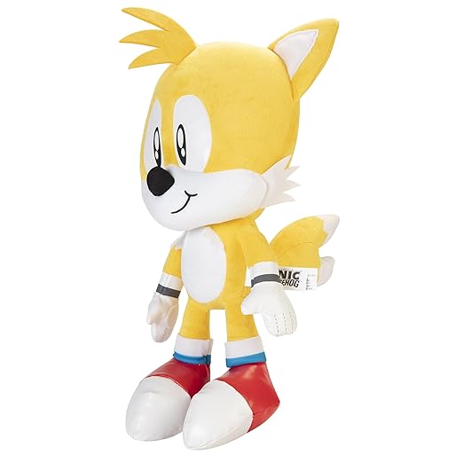 Sonic The Hedgehog Jumbo Plush 20inch - Tails 40479/40477 — image 8