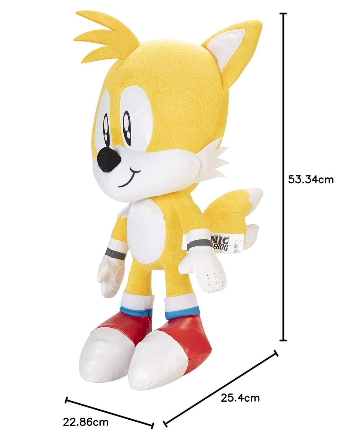 Sonic The Hedgehog Jumbo Plush 20inch - Tails 40479/40477 — image 4