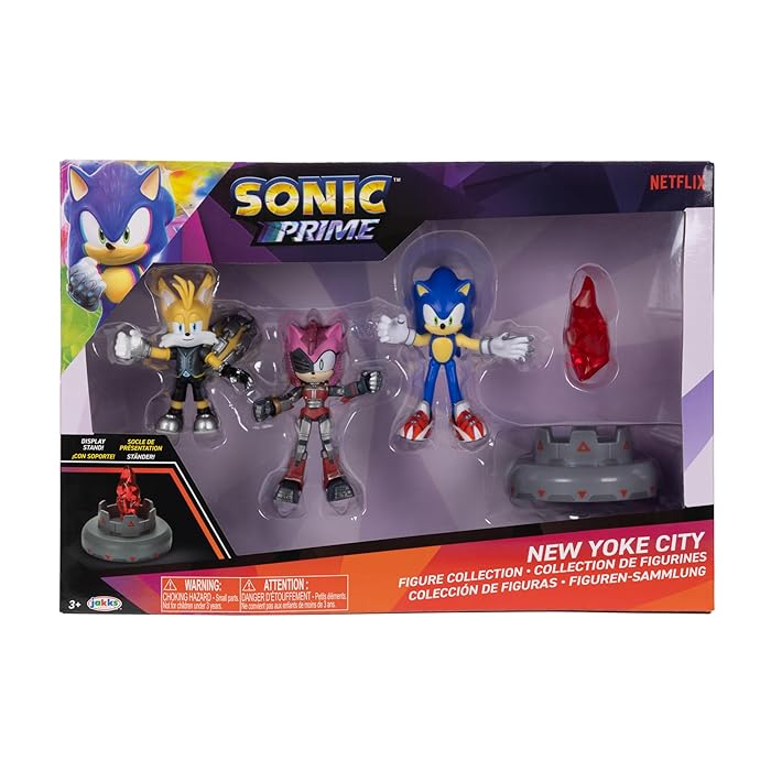 Sonic The Hedgehog Prime Multipack Mini Figures 6cm 1910 - Colorland Toys