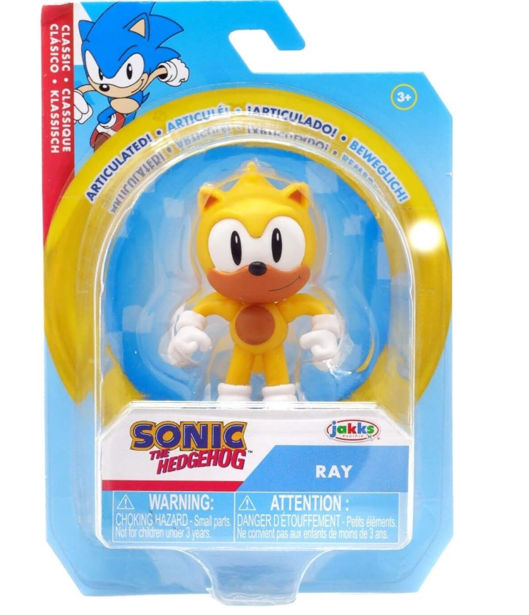 Sonic The Hedgehog Ray 2.5-Inch 41437/41439 — image 1