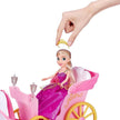 Sparkle Girlz Princess Doll with Horse & Carriage 10068