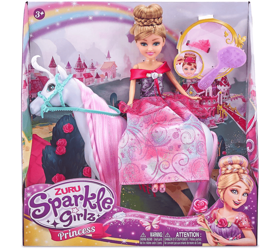 Sparkle Girlz Princess with Horse 10057-2023 — image 1