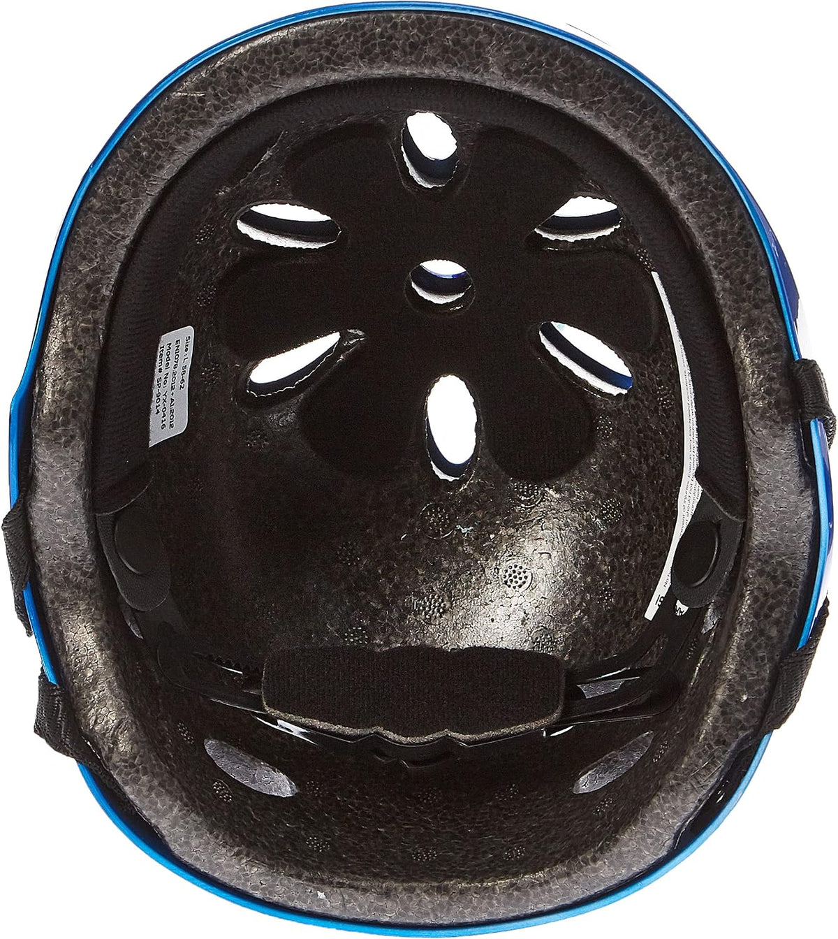 Spartan Blue Glossy Helmet SP-9014 — image 3