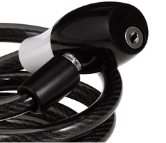 Spartan Cable Lock 180cm Black SP - 9026 - Colorland Toys