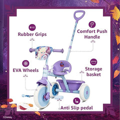 Spartan Disney Frozen Tricycle With Pushbar SP - 5012 - Colorland Toys