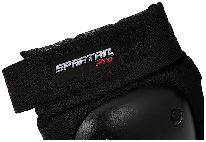 Spartan Knee & Elbow Pads and Wrist Protective Set Black XS SP - 9061XS - Colorland Toys