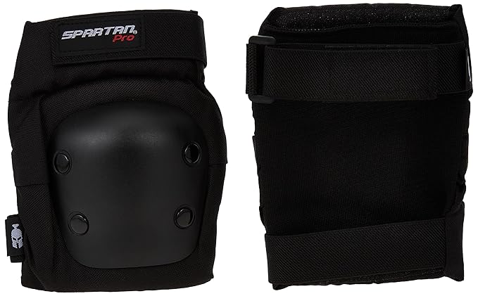 Spartan Knee & Elbow Pads and Wrist Protective Set Black XS SP - 9061XS - Colorland Toys