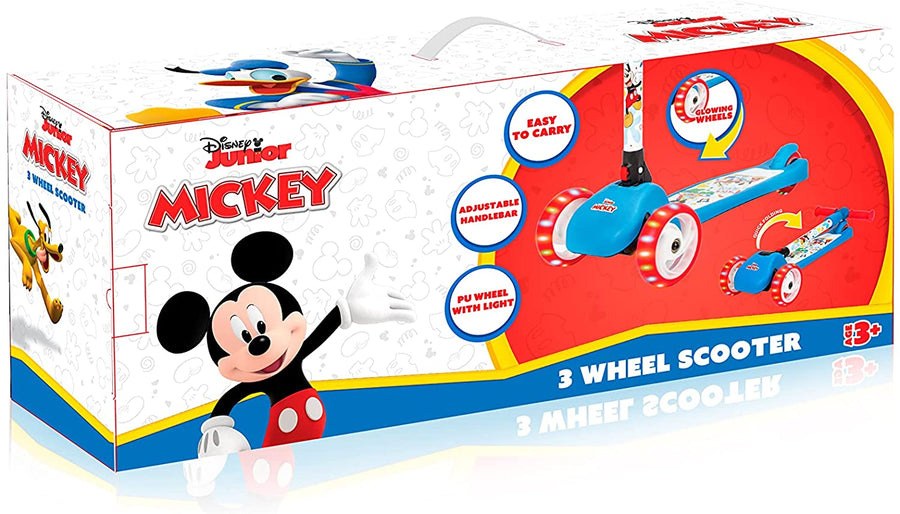 Spartan Mickey LED Folding Scooter 3-Wheel SP-7049 — image 4