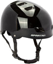 Spartan Mirage Jr Skate Helmet - Midnight Black S/M-53-56 cm SP-9089