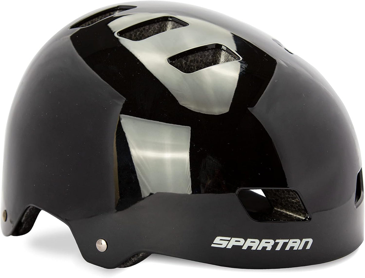 Spartan Mirage Jr Skate Helmet - Midnight Black S/M-53-56 cm SP-9089 — image 2
