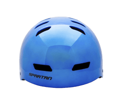 Spartan Mirage Plus Skate Helmet - Blue Chrome M 54 - 58cm SP - 9085 - Colorland Toys