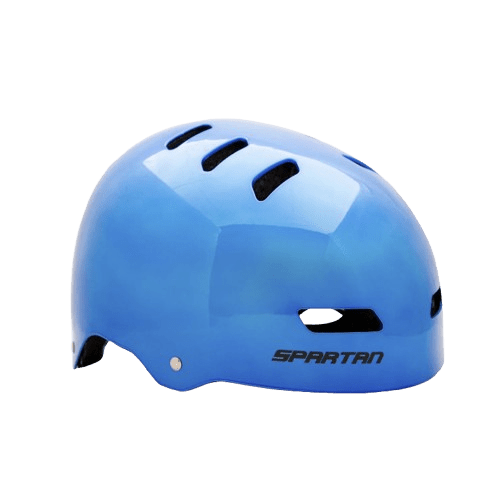 Spartan Mirage Plus Skate Helmet - Blue Chrome M 54-58cm SP-9085 — image 3