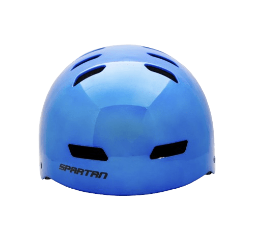 Spartan Mirage Plus Skate Helmet - Blue Chrome M 54-58cm SP-9085 — image 4
