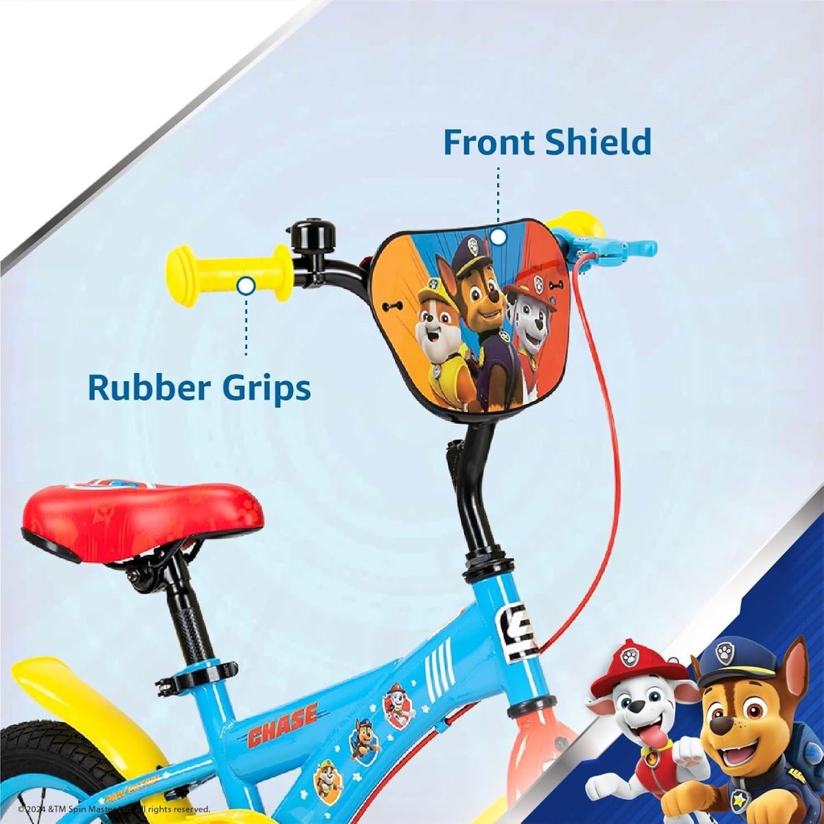 Spartan Paw Patrol Chase Bicycle 12inch SP - 3202 - Colorland Toys