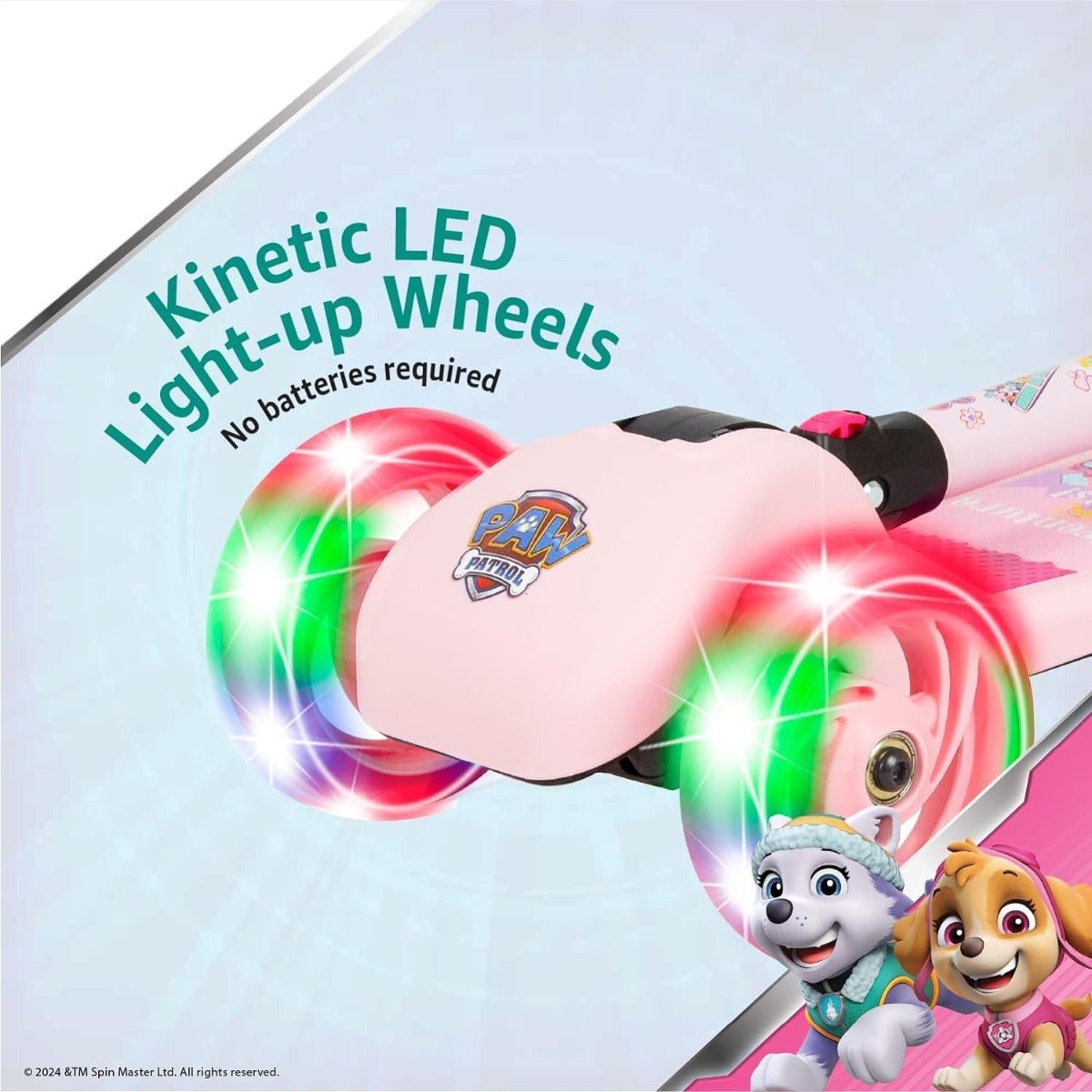 Spartan Paw Patrol Girls Scooter 3 - Wheel SP - 7056 - Colorland Toys