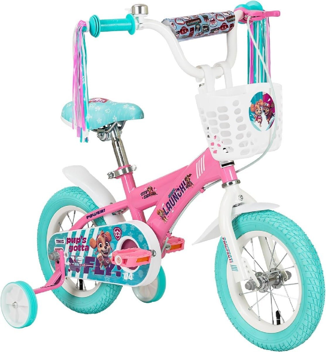 Spartan Paw Patrol Skye Bicycle 12inch SP-3203 — image 1