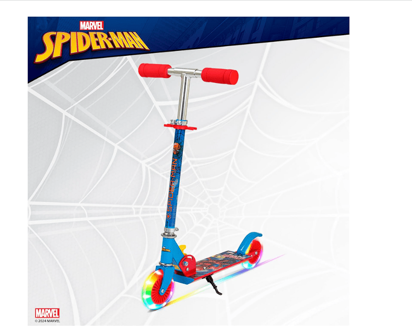 Spartan Spiderman 120mm Folding Scooter SP-7059 — image 1