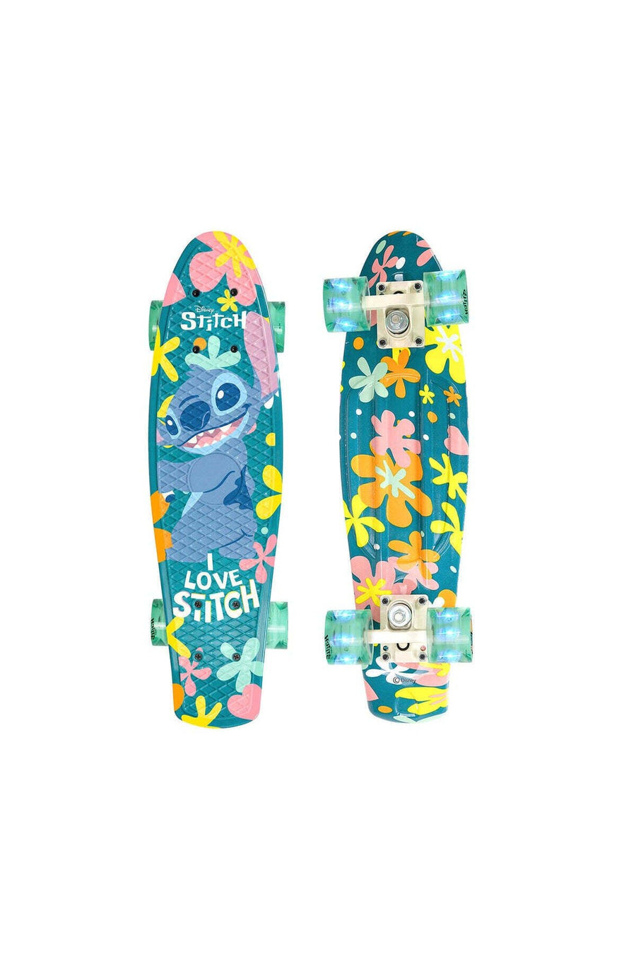 SPARTAN Stitch 22" Skateboard - Multicolor, 22 Inch, 4 Wheels