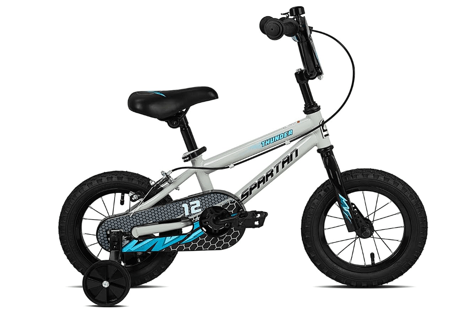 Spartan Thunder 12" Bicycle - Gray Gloss SP - 3286 - Colorland Toys