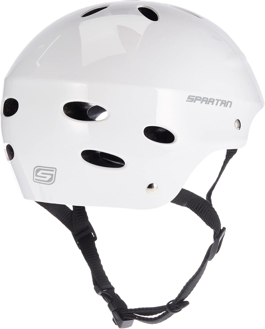Spartan White Glossy Helmet SP-HL-9002 — image 2