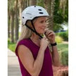 Spartan White Glossy Helmet SP-HL-9002