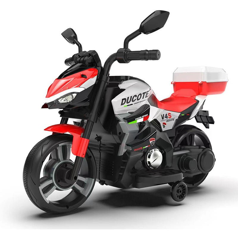 دراجة سبيد V4S ثلاثية العجلات للركوب - حمراء JMB7788