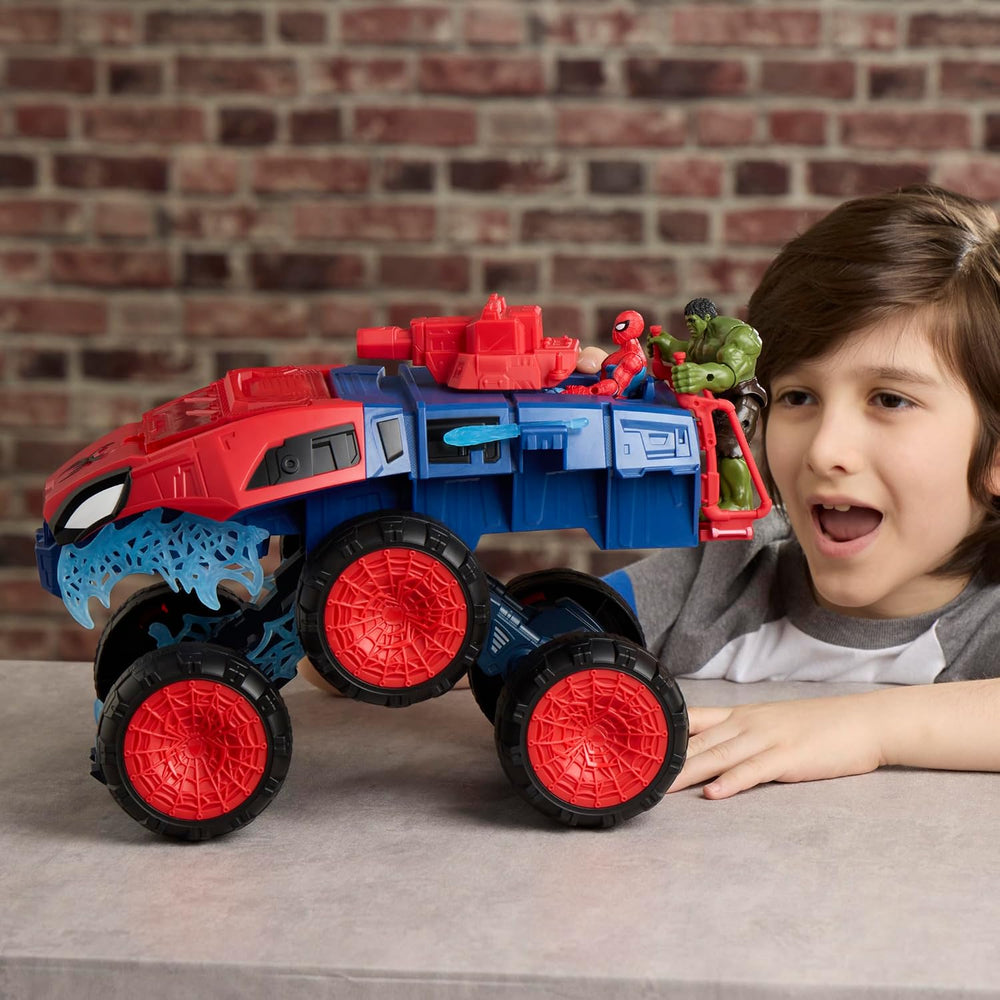 Spider Man Brand New Day 2-In-1 Super Chompin’ Tank G3439 - Colorland Toys