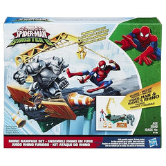 Spider - Man Web City Rhino Rampage Set B7199 - Colorland Toys