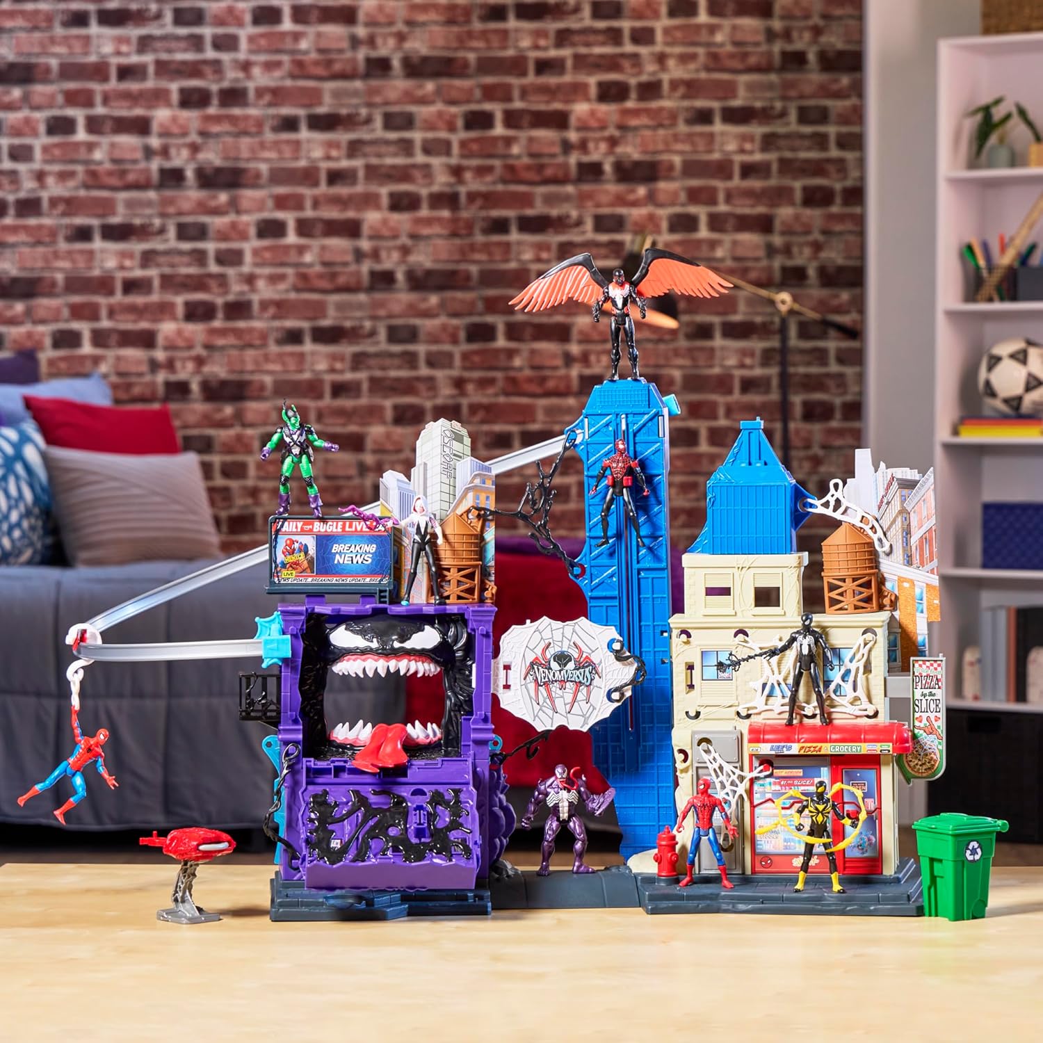 Spiderman 4 - In Venomversus Web City G0737 - Colorland Toys