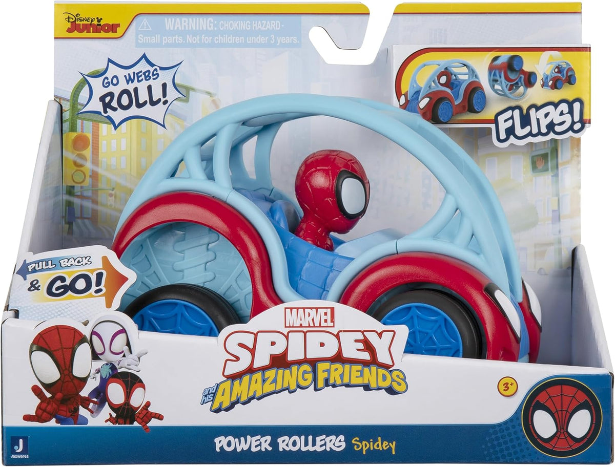 Spidey Amazing Friends Vehicle Power Rollers - Spidey SNF0163/SNF0162 — image 2