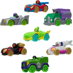 Spidey and His Amazing Friends Amazing Metals Diecast Vehicles 7 - Pack SNF0223 - Colorland Toys