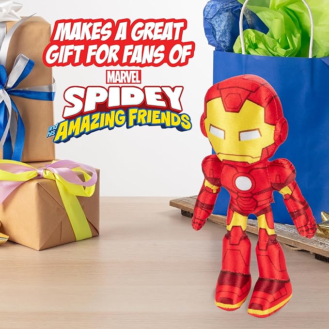 Spidey and His Amazing Friends Little Plush - Iron Man SNF0100/SNF0001 — image 5