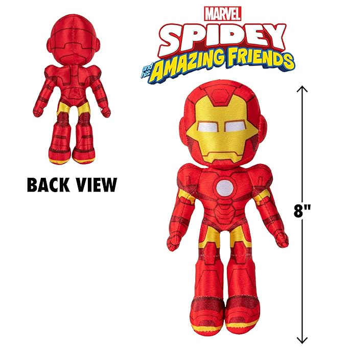 Spidey and His Amazing Friends Little Plush - Iron Man SNF0100/SNF0001 — image 3
