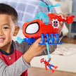 SPIDEY AND HIS AMAZING FRIENDS Marvel Team Spidey Copter 3-Inch Figure Set