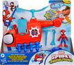 SPIDEY AND HIS AMAZING FRIENDS Marvel Team Spidey Copter 3-Inch Figure Set