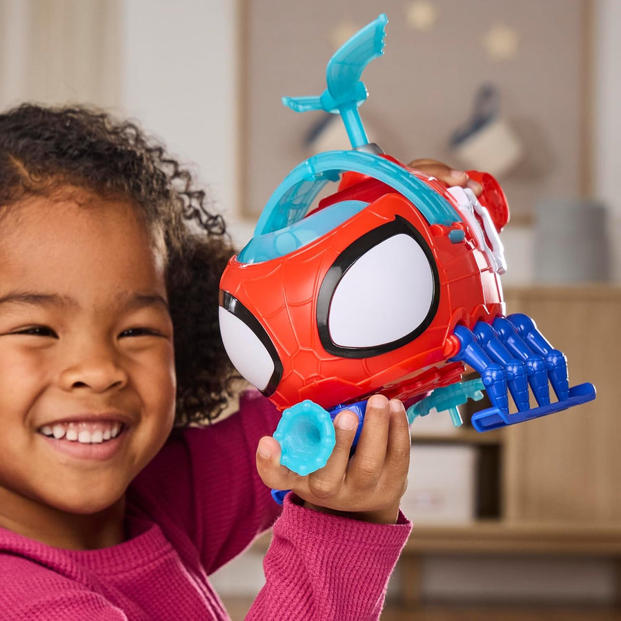 SPIDEY AND HIS AMAZING FRIENDS Marvel Team Spidey Copter 3-Inch Figure Set — image 7