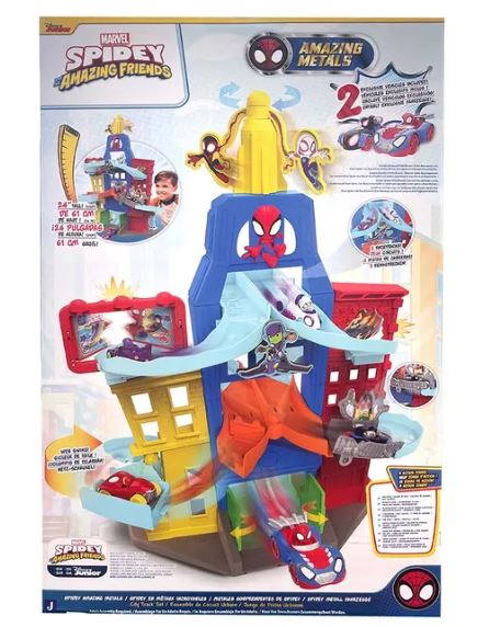 Spidey And His Amazing Friends Metals City Track Set SNF0202 — image 5