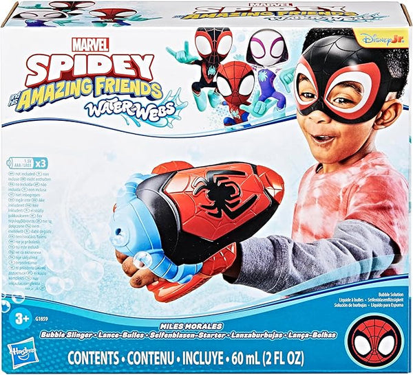 Spidey And His Amazing Friends Miles Bubble Slinger G1859