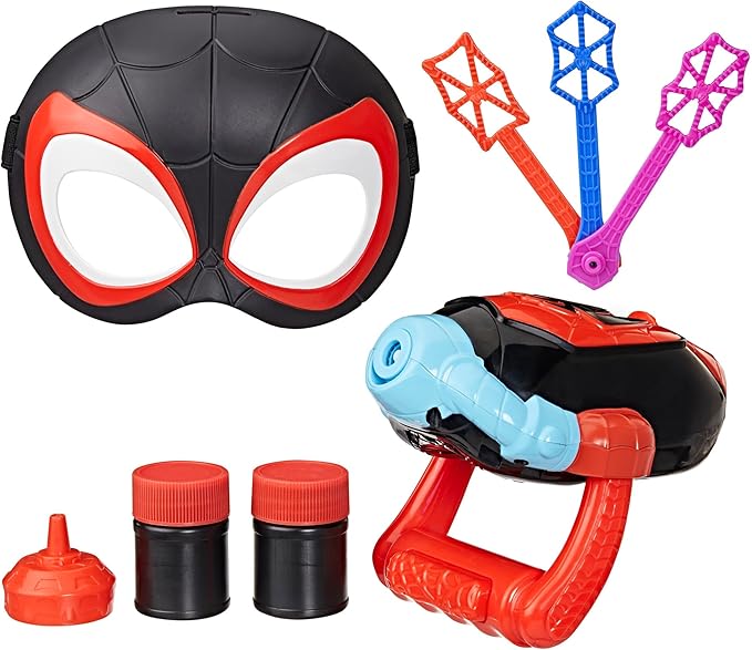 Spidey And His Amazing Friends Miles Bubble Slinger G1859 - Colorland Toys