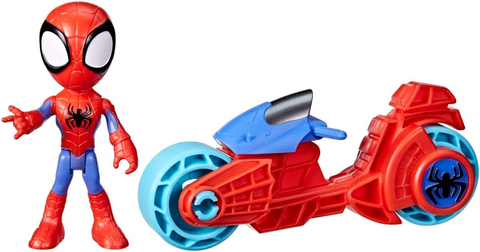 Spidey and His Amazing Friends Motorcycle Spidey F7459 - Colorland Toys