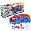 Spidey and His Amazing Friends Spider Crawl-R 2-in-1 Deluxe Headquarters Playset F3721