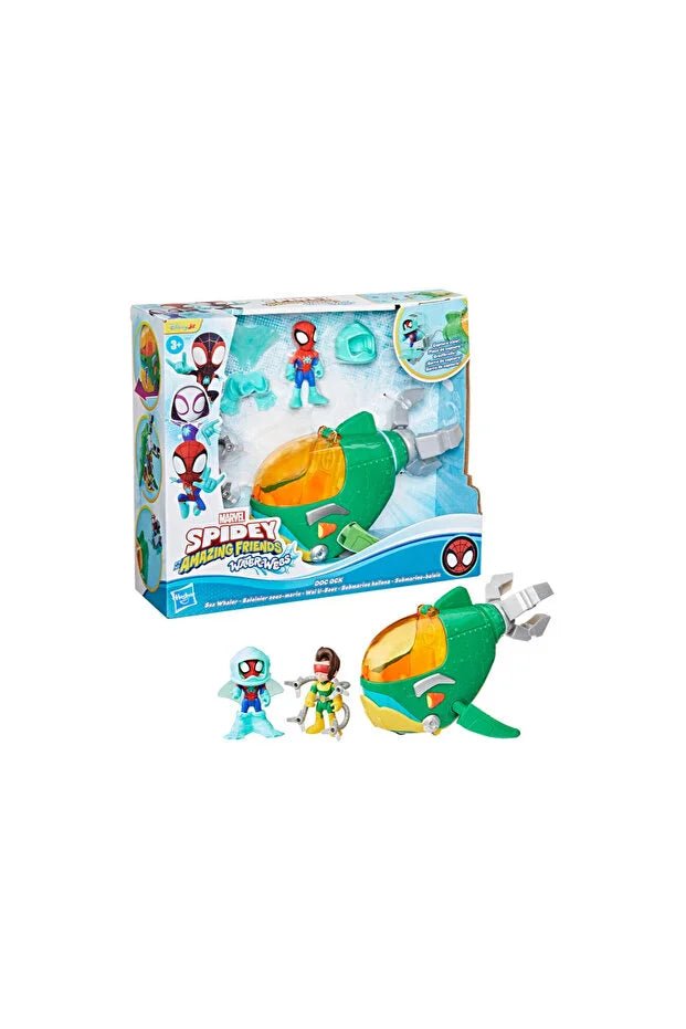 Spidey And His Amazing Friends Steampunk Whale G0667 - Colorland Toys