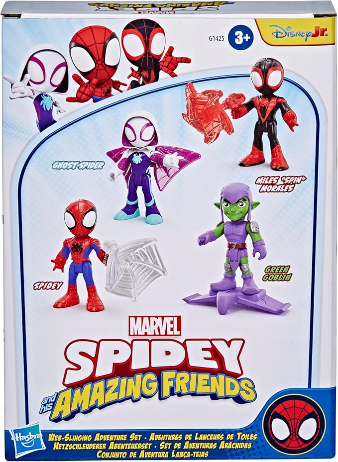 Spidey And His Amazing Friends Web Slinging Adventure Set G1425 - Colorland Toys