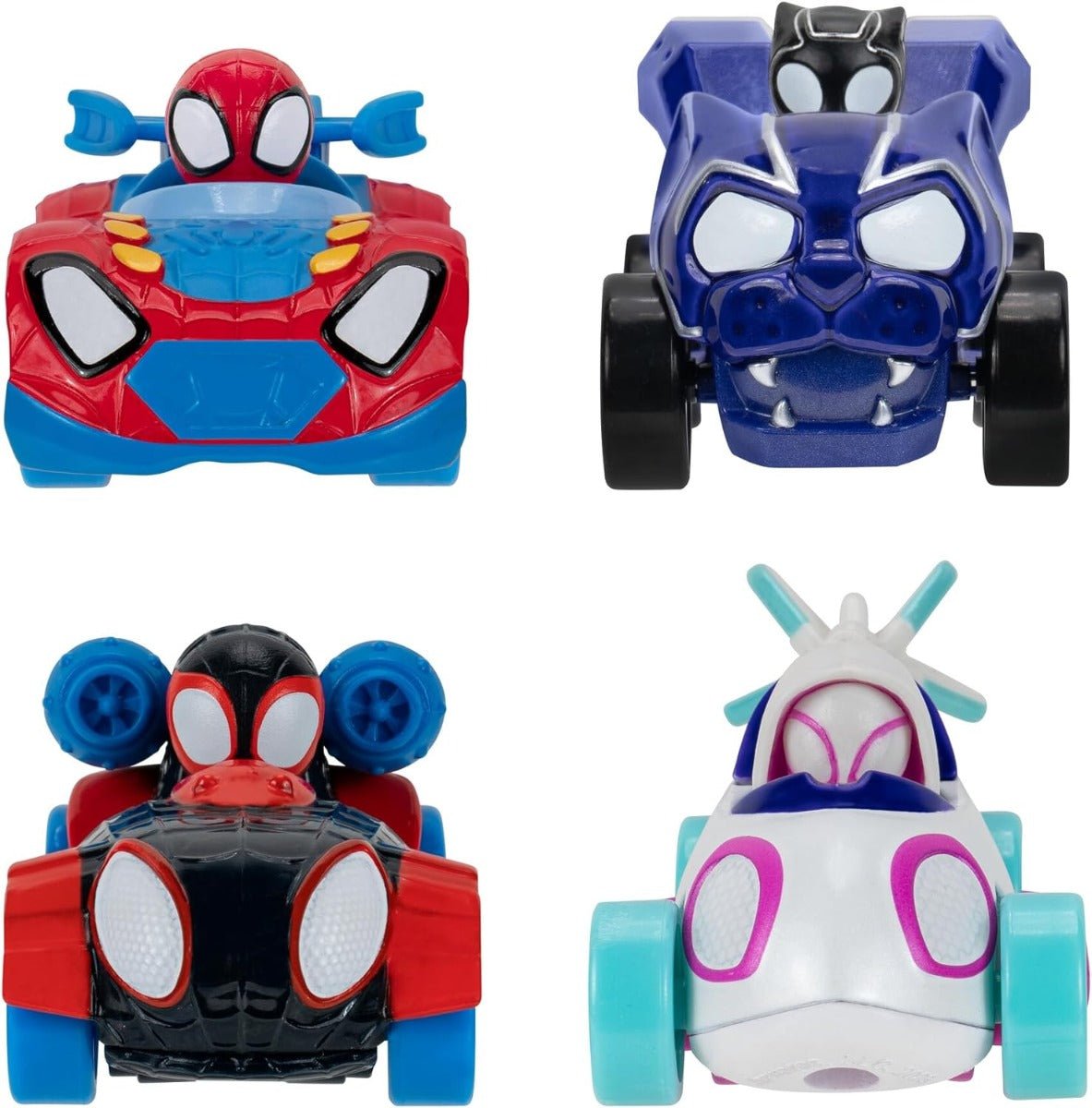 Spidey & His Amazing Friends Amazing Metals 4 - Pack SNF0200 - Colorland Toys