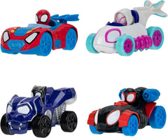 Spidey & His Amazing Friends Amazing Metals 4 - Pack SNF0200 - Colorland Toys