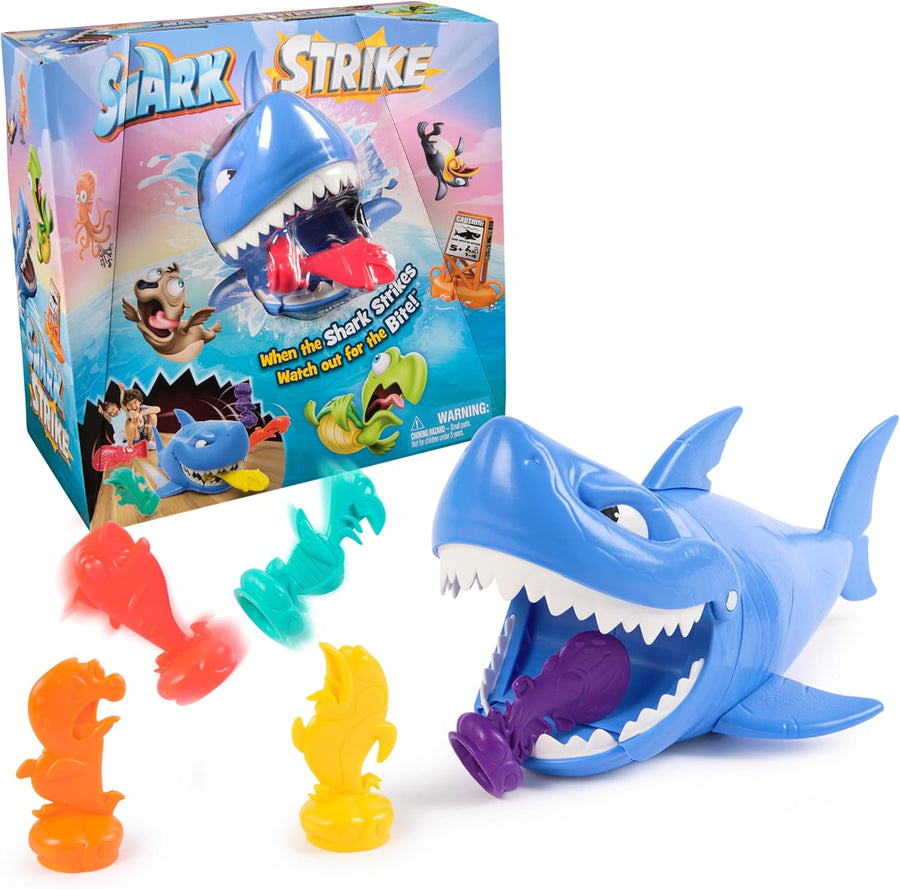 Spin Master Games Shark Strike Bowling Game for Kids & Family