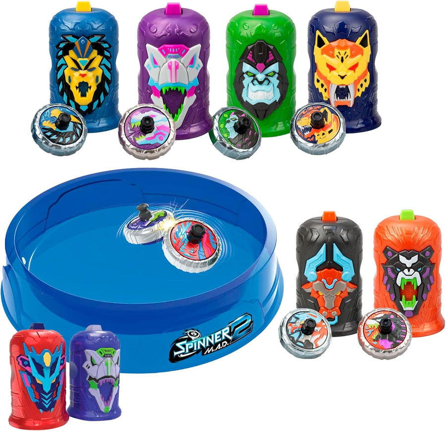 Spinner MAD Shake2Spin Single Pack – LED Light & Sound Toy Spinner Assorted — image 1